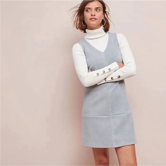 Anthropologie Dresses & Skirts - Anthropologie Elizabeth Crosby Princeps Waistless V-Neck Pullover Shift Dress